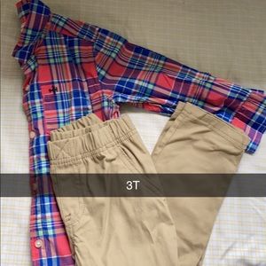 Carter’s outfit for boys!